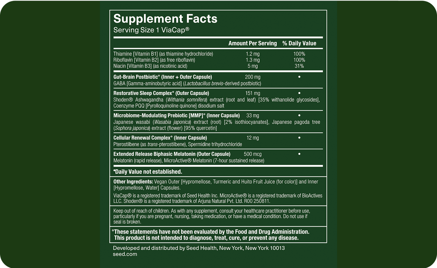 PM-02™ Sleep + Restore - Monthly / Refill
