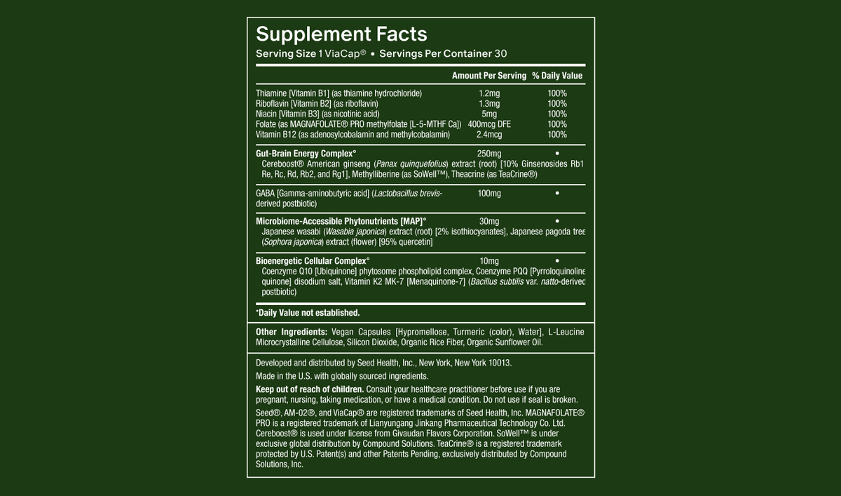 Supplement Facts