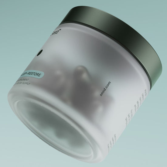 PM-01 Sleep + Restore jar spinning and rotating around